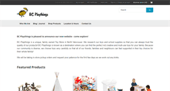 Desktop Screenshot of bcplaythings.com